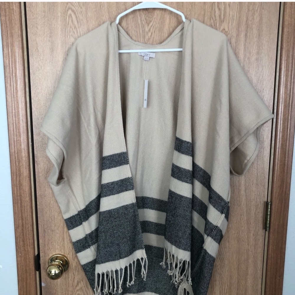 New without tags loft shawl/poncho